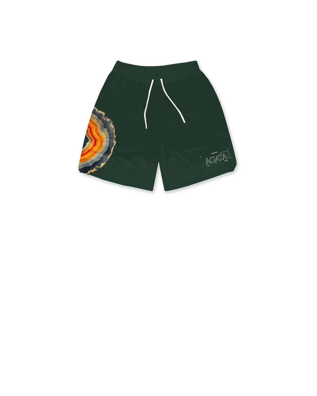 PANTALONETA ART NARANJA NEGRO