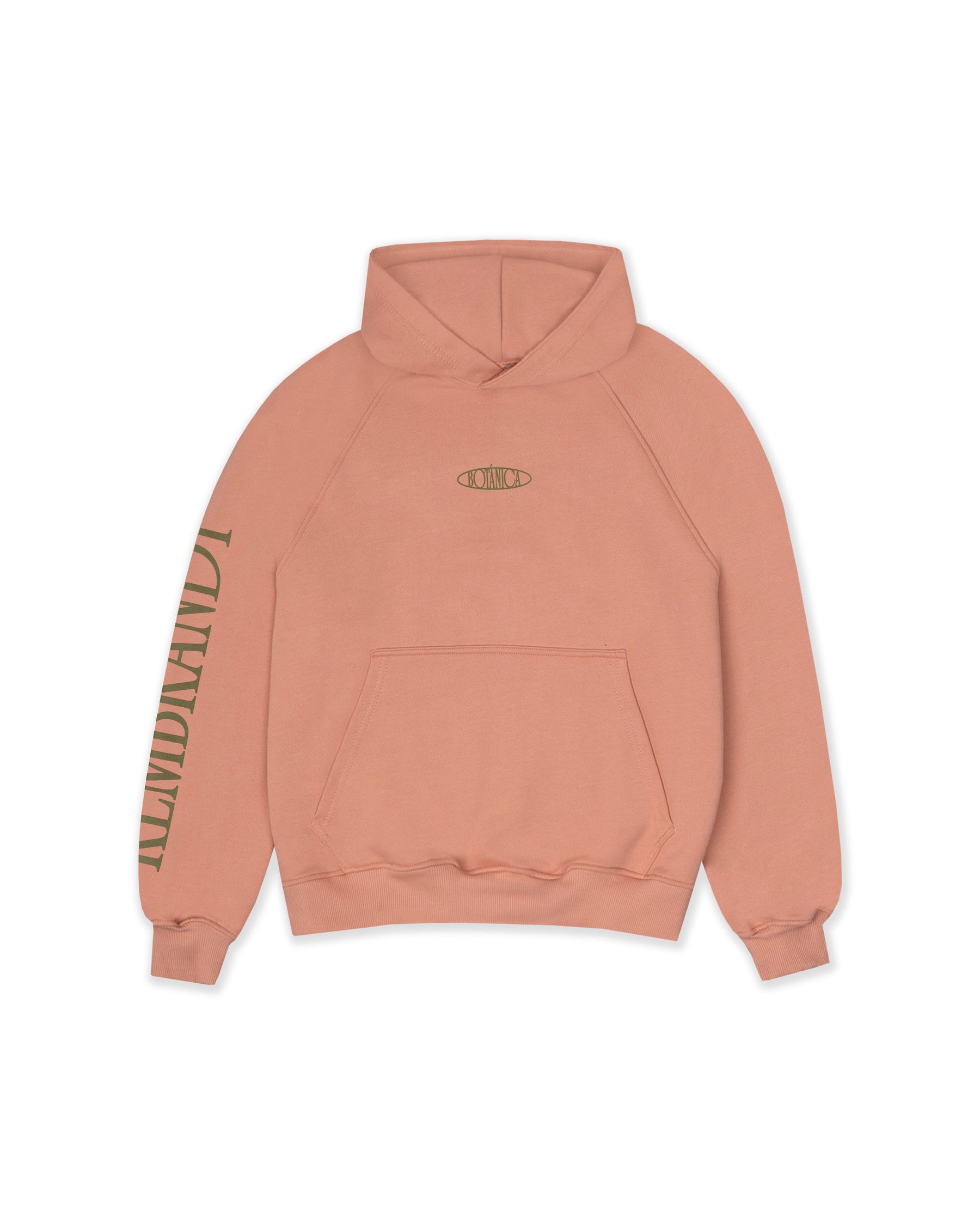 HOODIE PAINTERLY PETALS  ROSADO