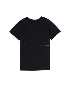 CAMISETA SLIM MUJER UNIFORM NEGRO