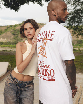 CAMISETA AGUZATE BLANCO