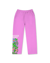 JOGGER RECTO FLOWERS LILA