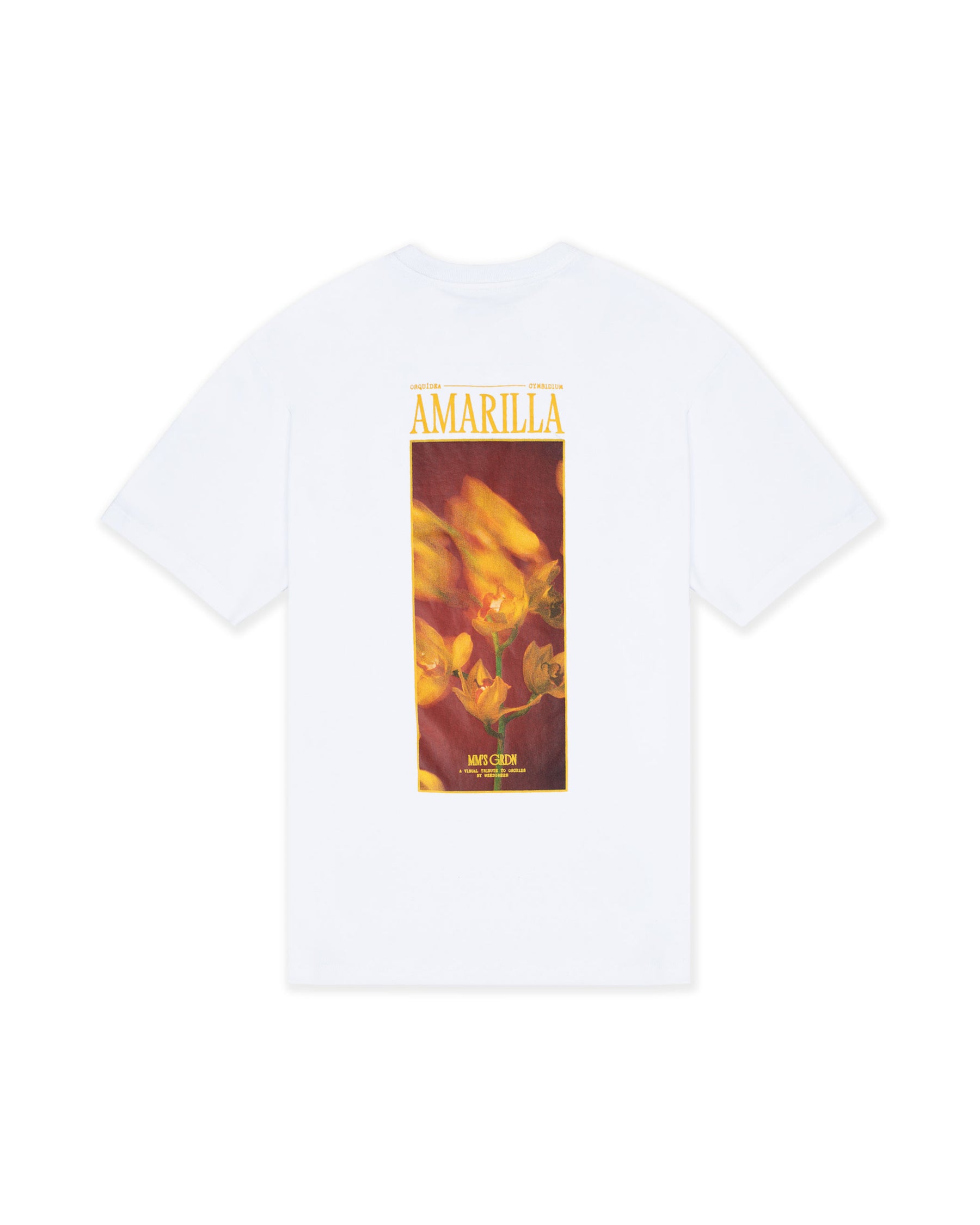 CAMISETA OVERSIZE Sunshine Orchid BLANCO