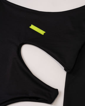BODY  ONE SHOULDER NEGRO