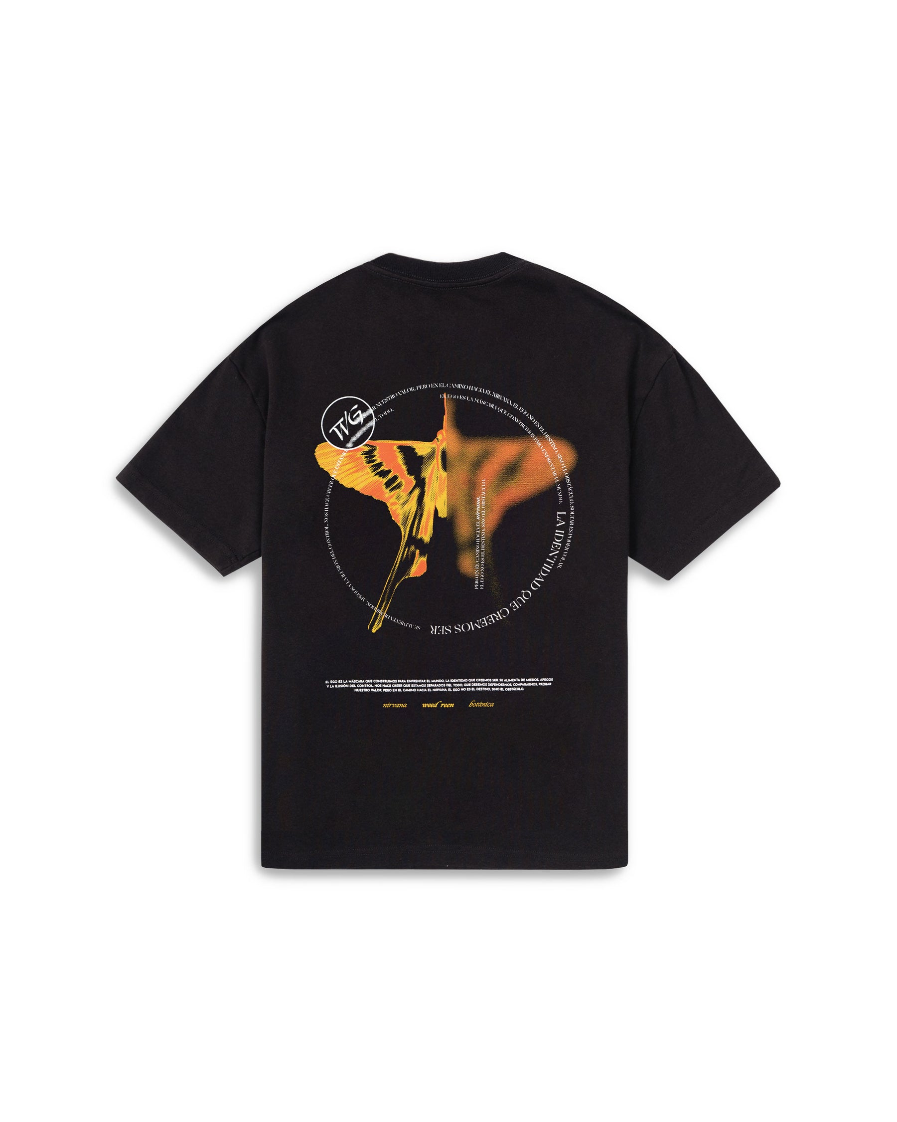 CAMISETA IDENTIDAD NEGRA NEGRO