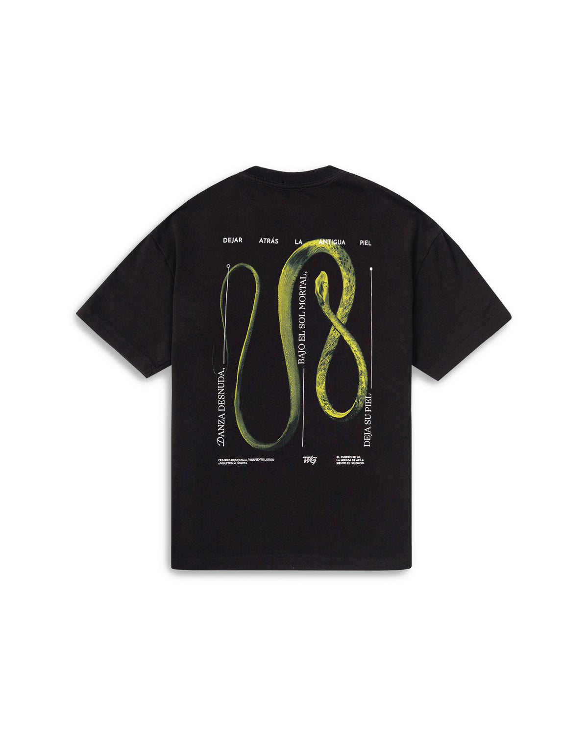 CAMISETA BAJO EL SOL NEGRO