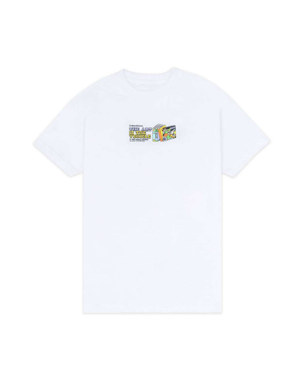 CAMISETA TRIPPIN BOOKS BLANCO