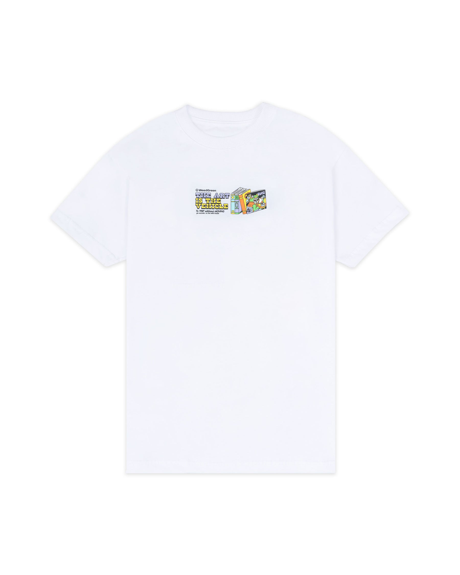 CAMISETA TRIPPIN BOOKS BLANCO