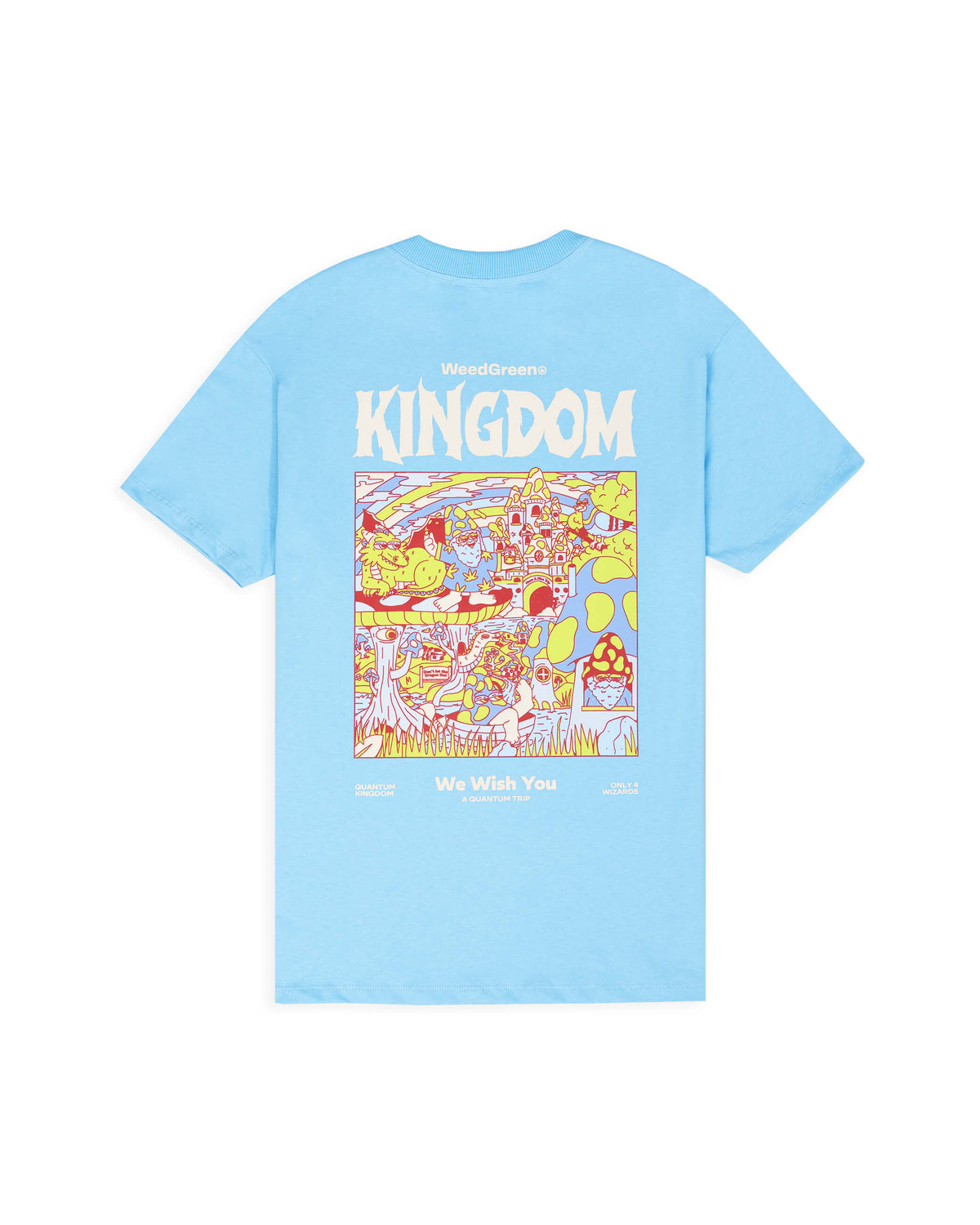 Camiseta Quantum Kingdom azul