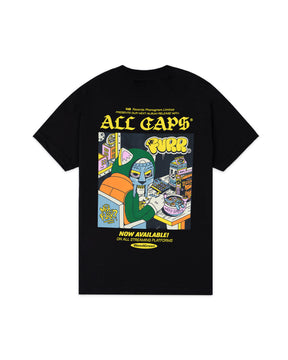 CAMISETA ALL CAPS MIX TAPE NEGRO