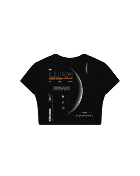 BABY TEE LUNA NEGRO