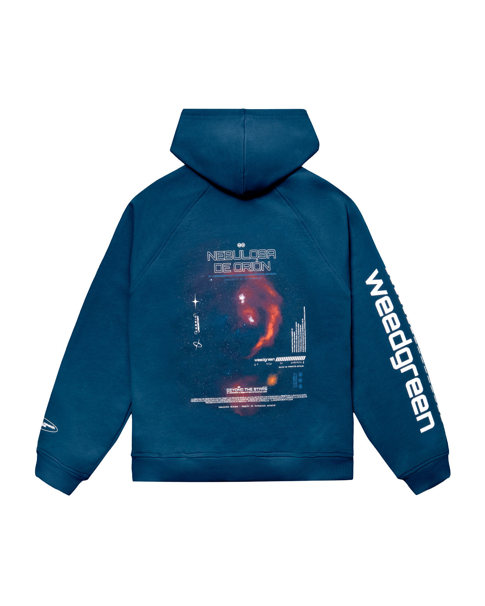 HOODIE NEBULOSA AZUL