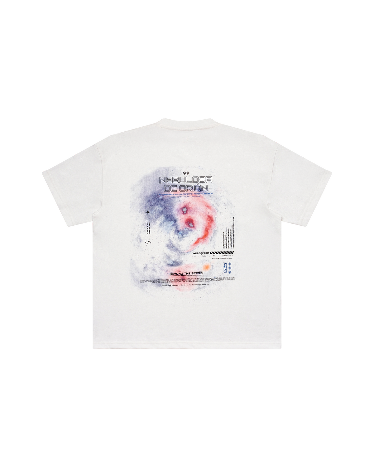 CAMISETA NEBULOSA NUDE