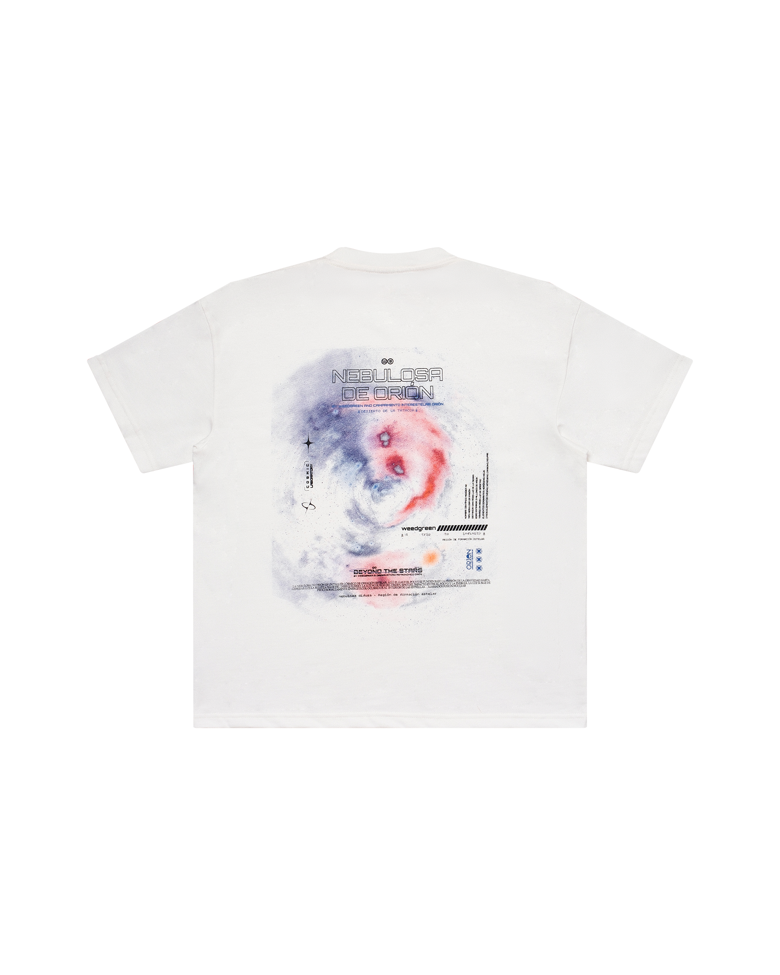 CAMISETA NEBULOSA NUDE