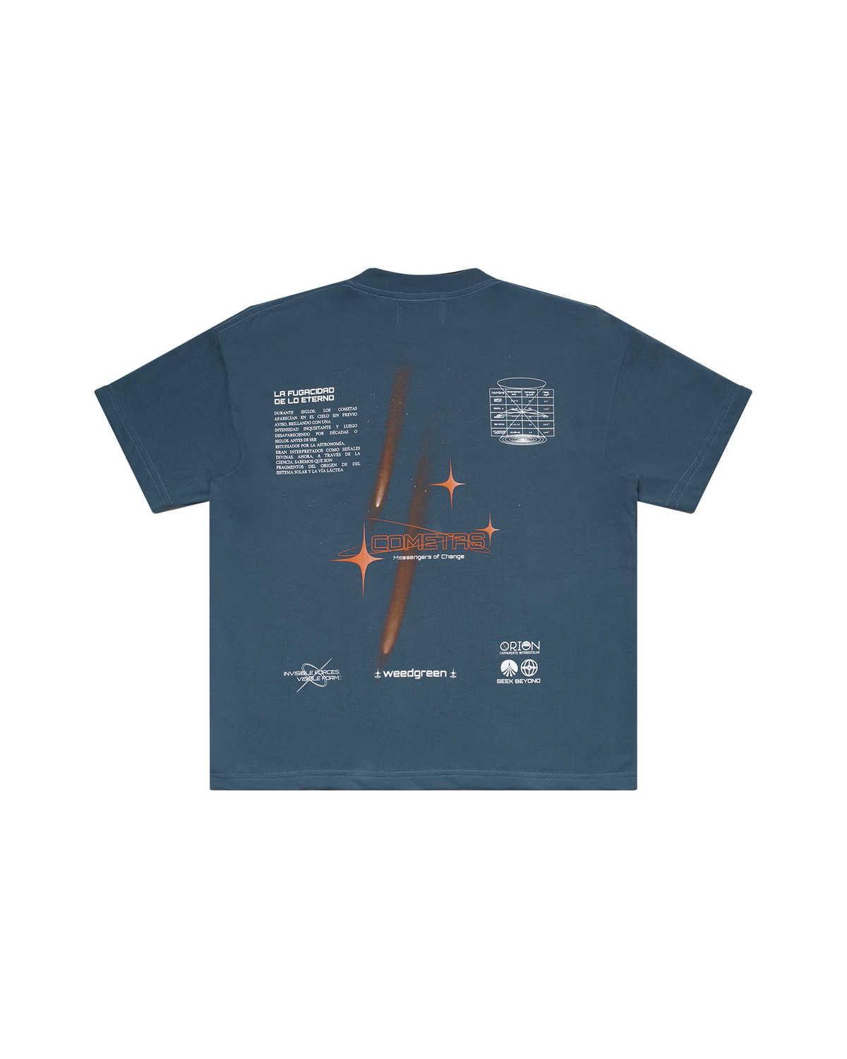 CAMISETA COMETA AZUL