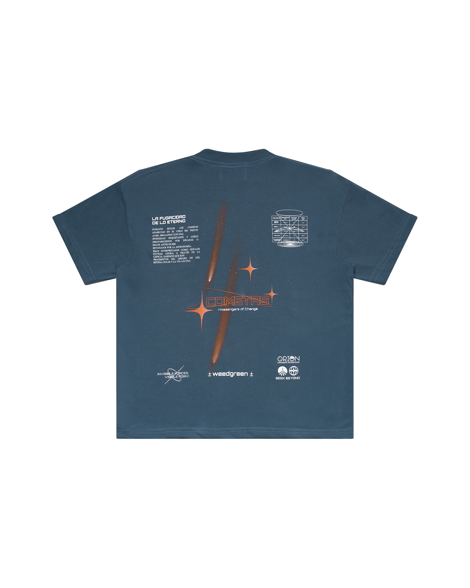 CAMISETA COMETA AZUL