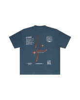 CAMISETA COMETA AZUL