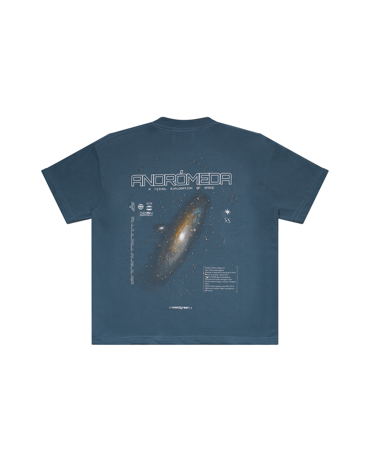 CAMISETA ANDROMEDA AZUL