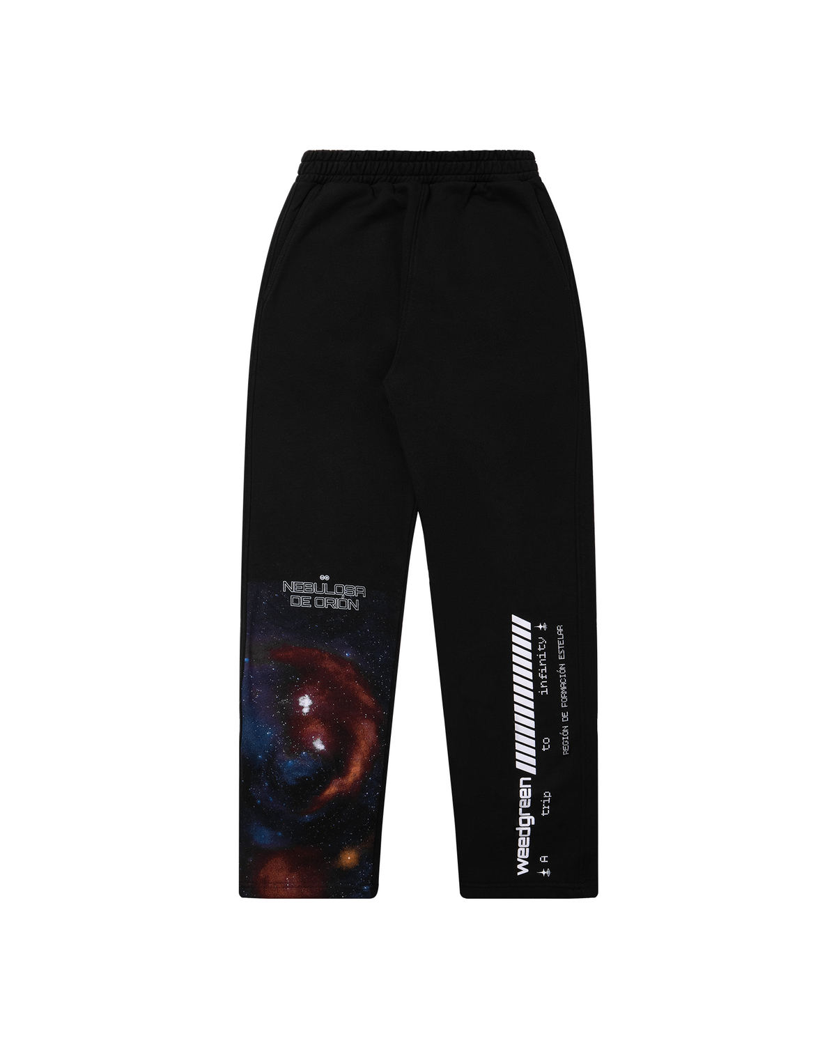 JOGGER RECTO  NEBULOSA NEGRO