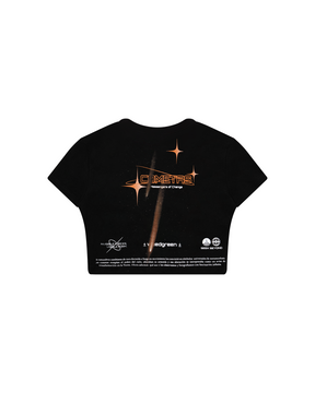 BABY TEE COMETA NEGRO