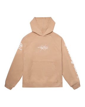 HOODIE COSMOS ART BEIGE