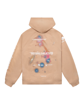 HOODIE COSMOS ART BEIGE