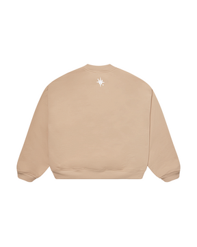 HOODIE DOBLE CIERRE BEIGE