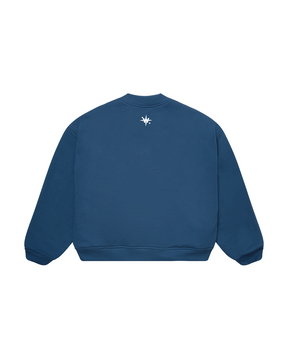 HOODIE DOBLE CIERRE AZUL