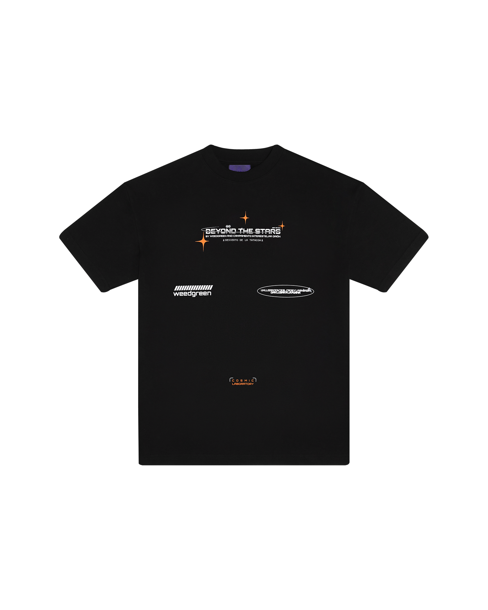 CAMISETA NEBULOSA NEGRO