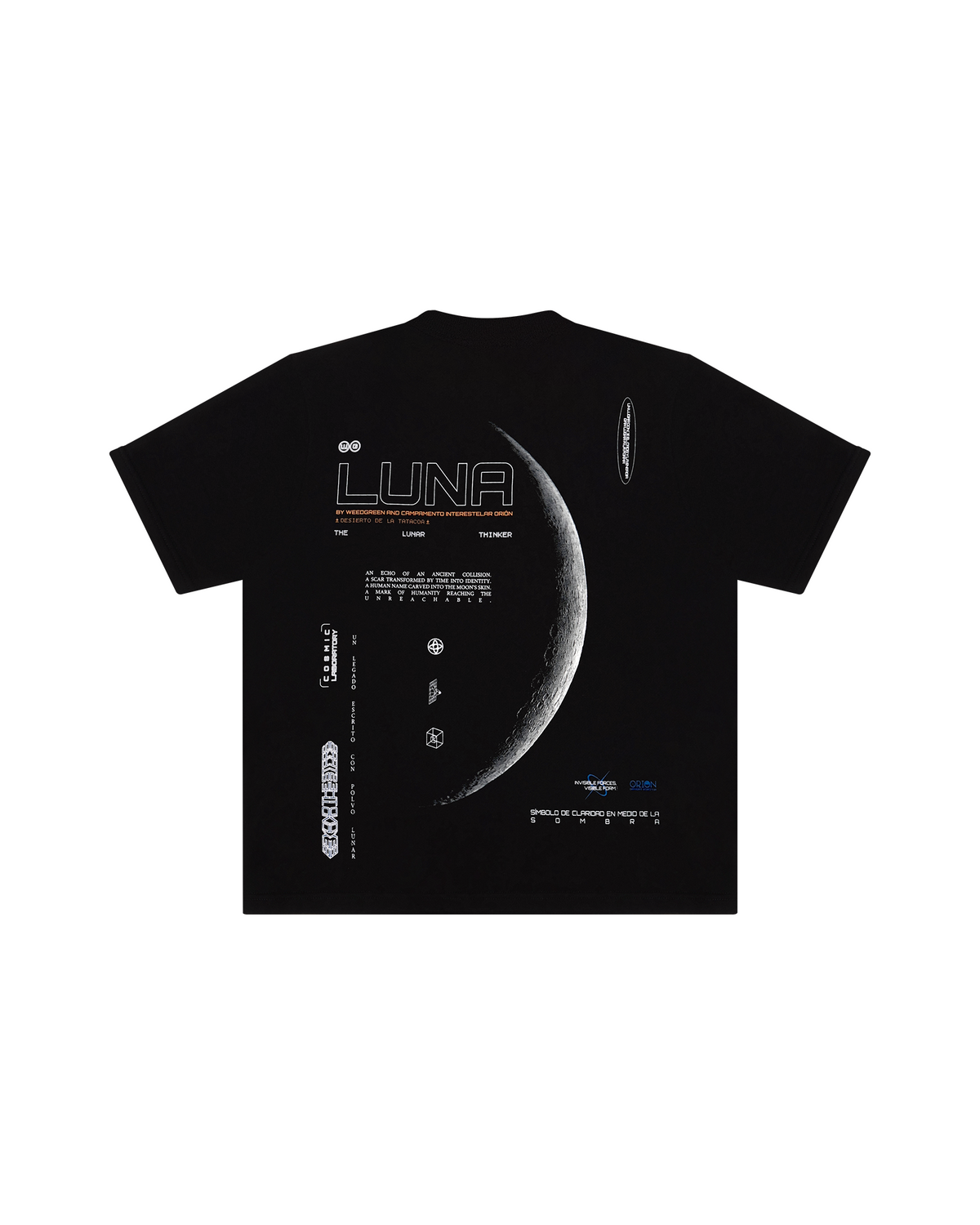 CAMISETA BOX LUNA NEGRO