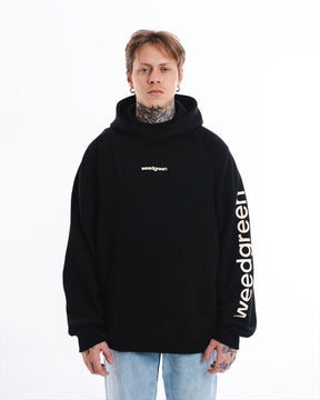 HOODIE GROWER´S HEAVEN  NEGRO