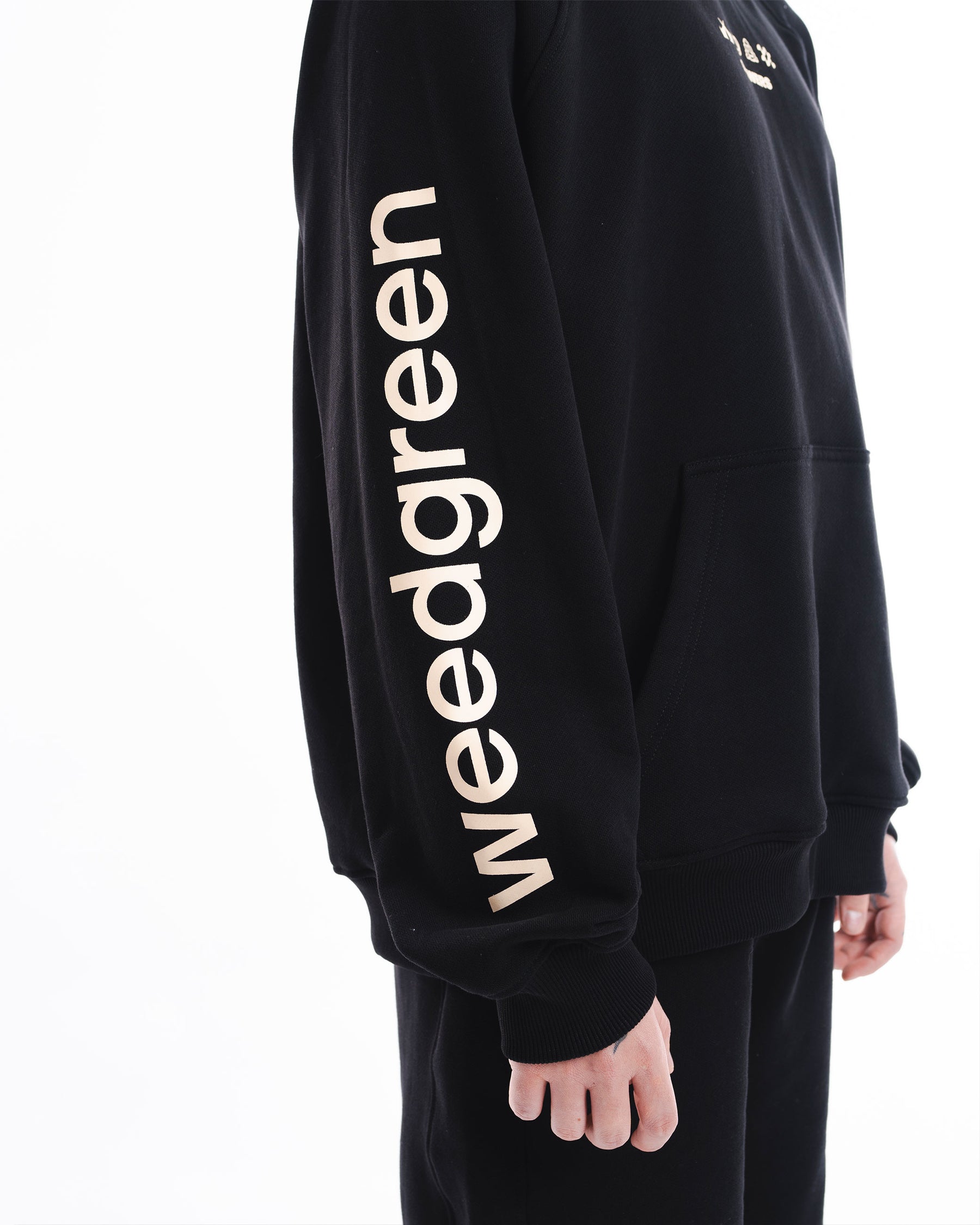 HOODIE GANJA GARDENES NEGRO