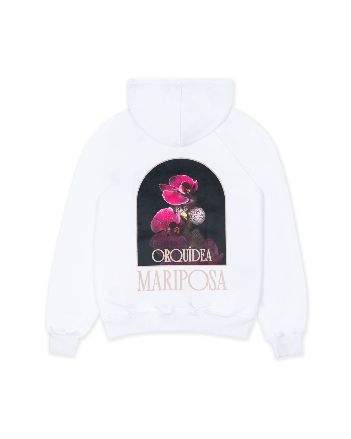 HOODIE ORCHID WINGS BLANCO