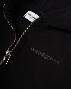 Hoodie con cierre LOGO NEGRO