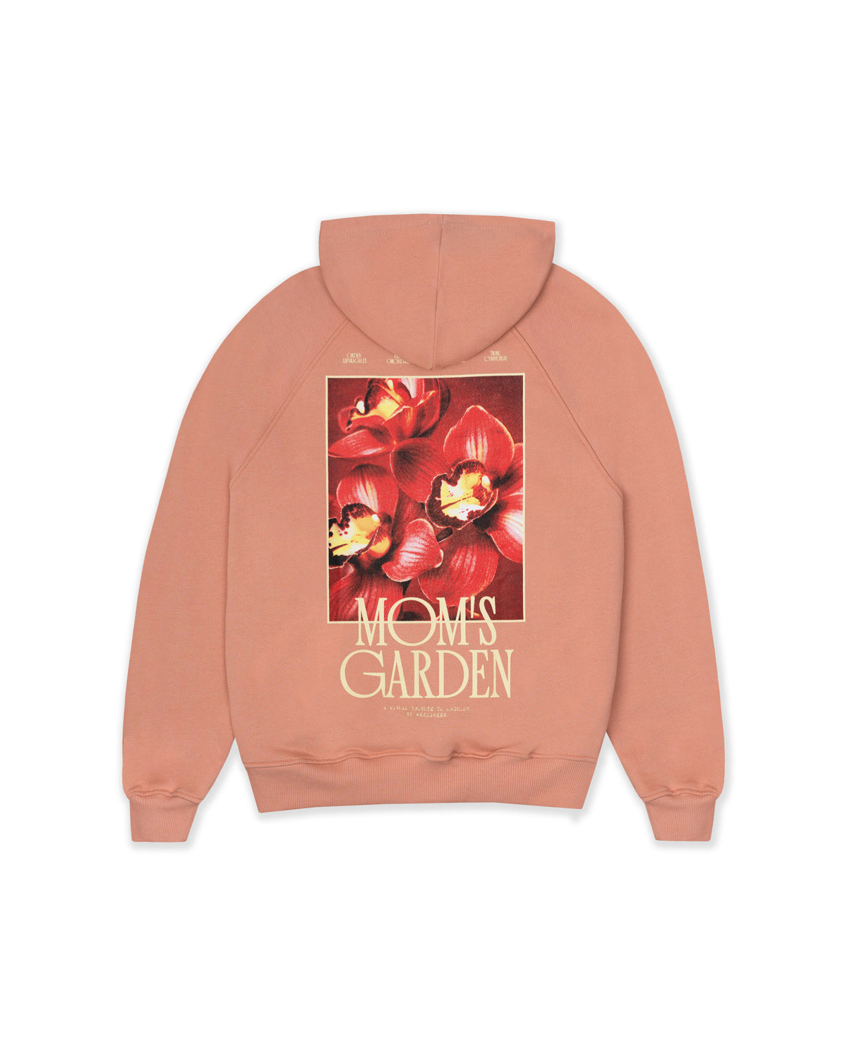 HOODIE BLOOMING HEART ORCHIDS ROSADO