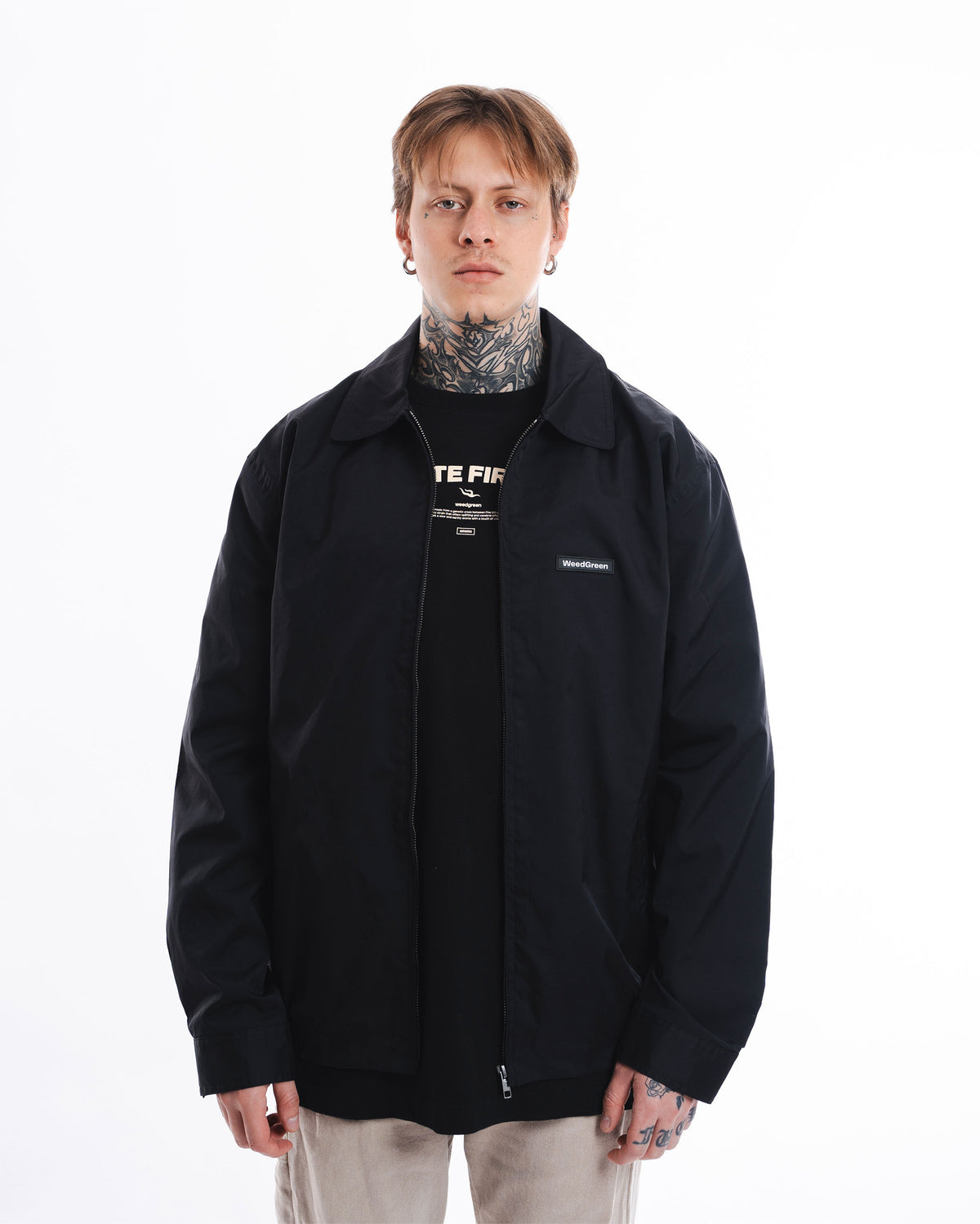 GRANDFATHER JACKET NEGRO