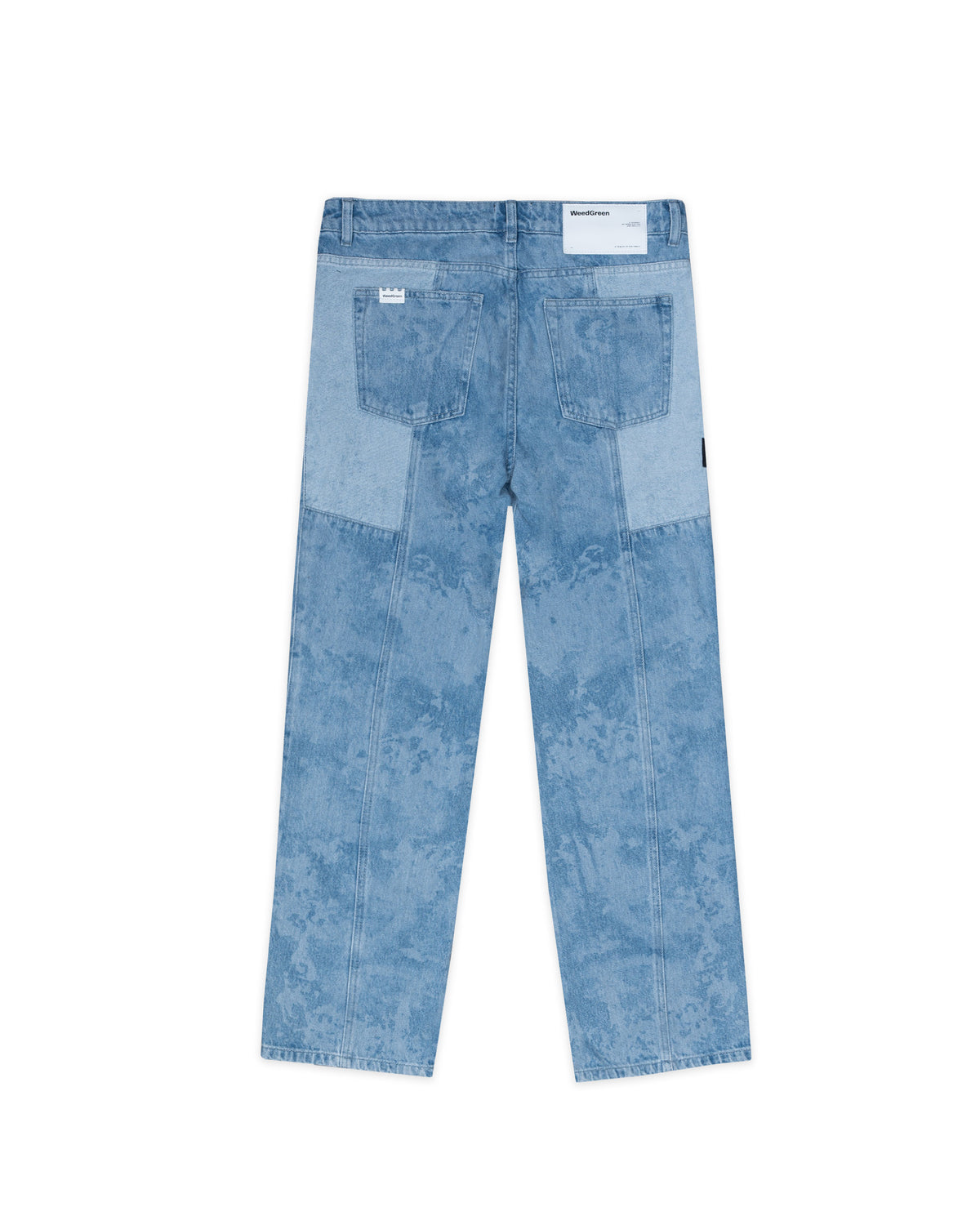 JEAN 420 PATCH HOMBRE WEEDGREEN ACID WASH CLARO