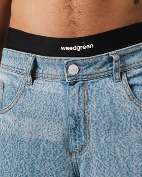 JORTS MEN  WEEDGREEN DEGRADE