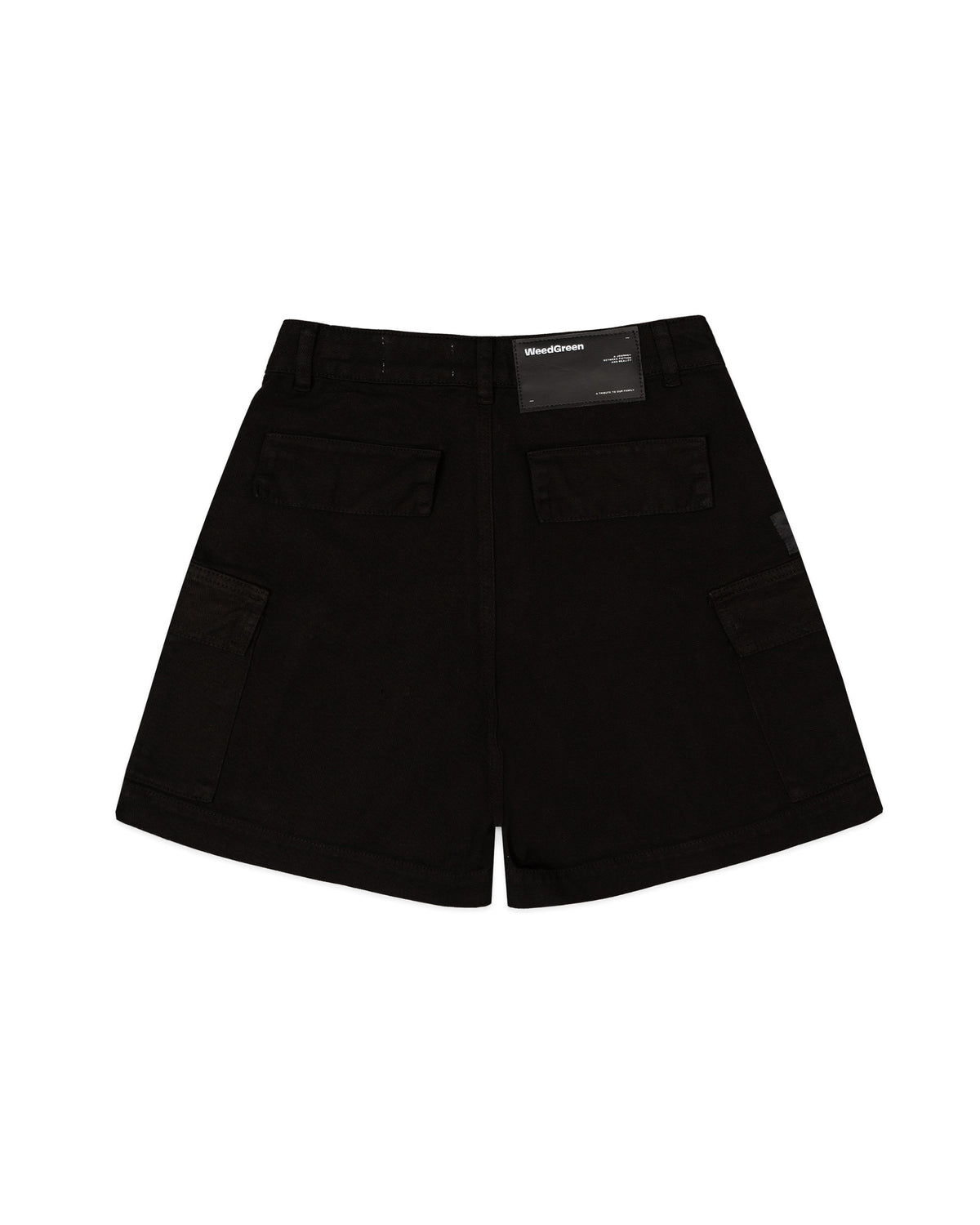 SHORT CARGO DAMA  WEEDGREEN NEGRO