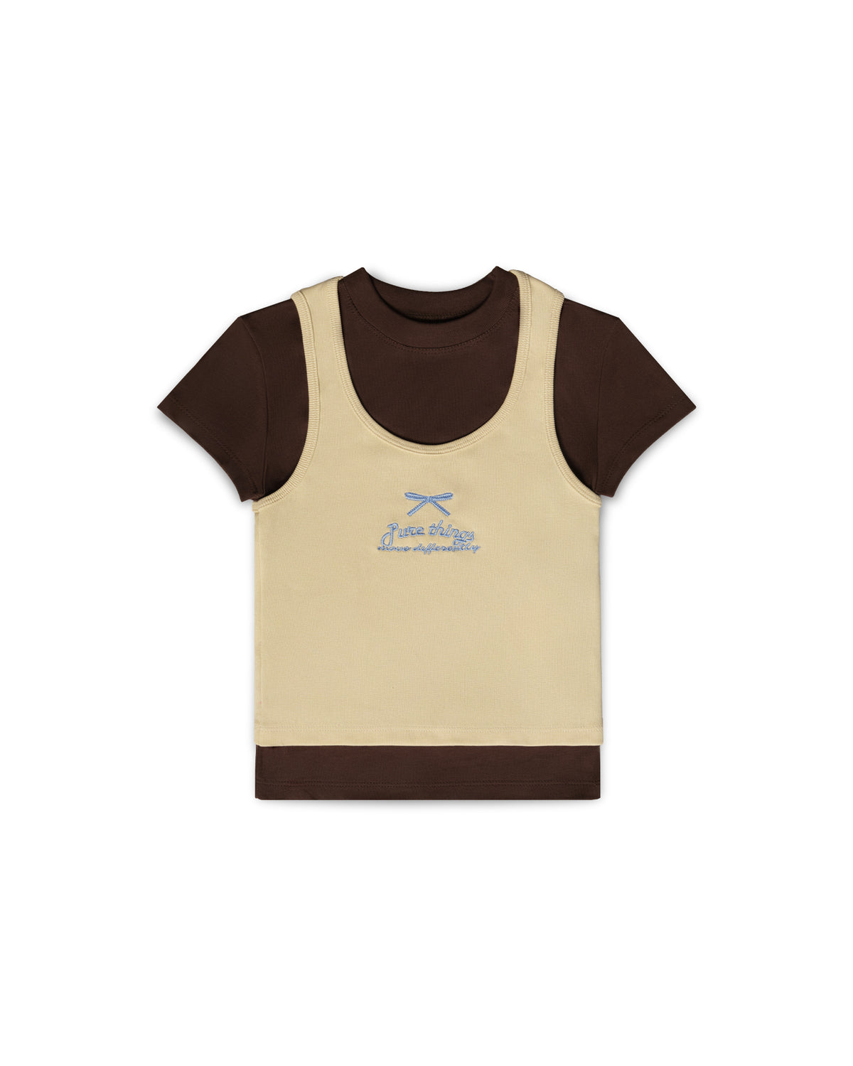 Pure Things Popcorn & Chocolate Chip Tee Layer