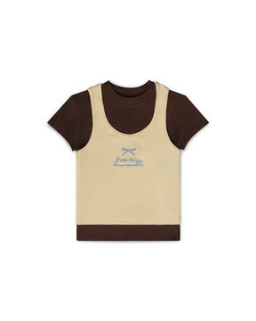 Pure Things Popcorn & Chocolate Chip Tee Layer