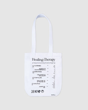 Totebag Healing Therapy blanco