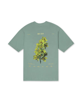 CAMISETA OVERSIZE Glowing Petals VERDE