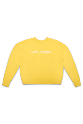 CREWNECK KNIT WEAR WEEDGREEN AMARILLO