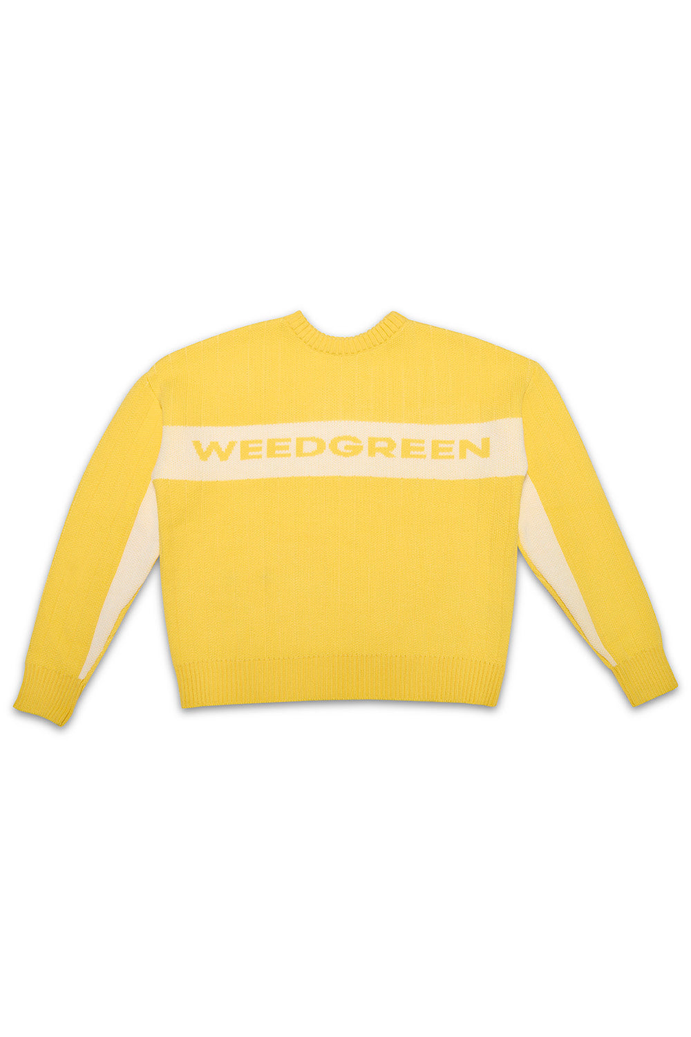 CREWNECK KNIT WEAR WEEDGREEN AMARILLO