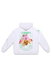 HOODIE ABEJA BLANCO