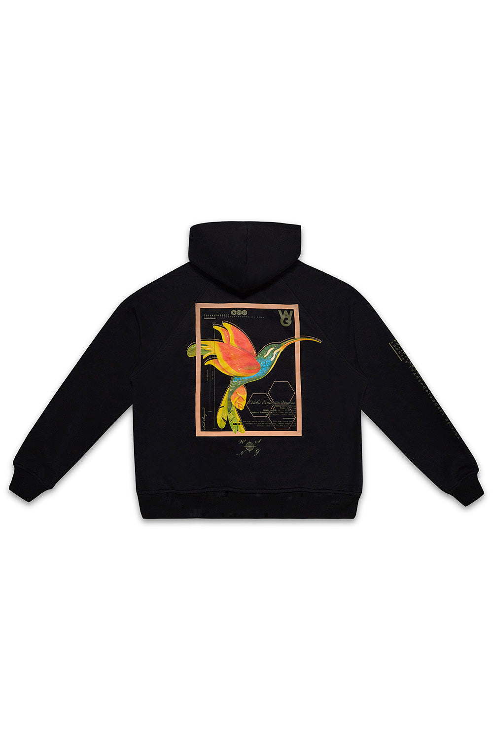 HOODIE POLINIZADORES NEGRO
