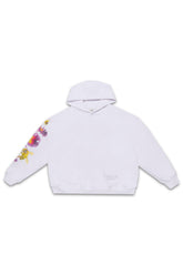 HOODIE BOX ART ORQUIDEA BLANCO