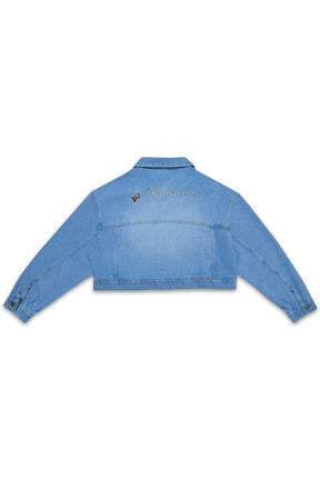 CHAQUETA MUJER  ABEJA AZUL MEDIO