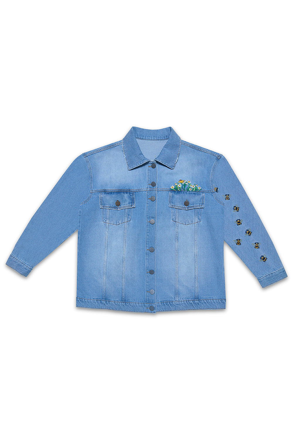 CHAQUETA HOMBRE ABEJA AZUL MEDIO