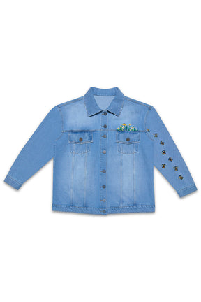 CHAQUETA HOMBRE ABEJA AZUL MEDIO